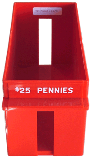 Penny Rolled Coin Large Capacity Trays