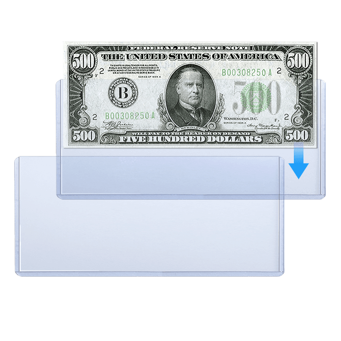 Large Currency Sentry Holders - 7 13/16x3 7/16 - alternate view 1