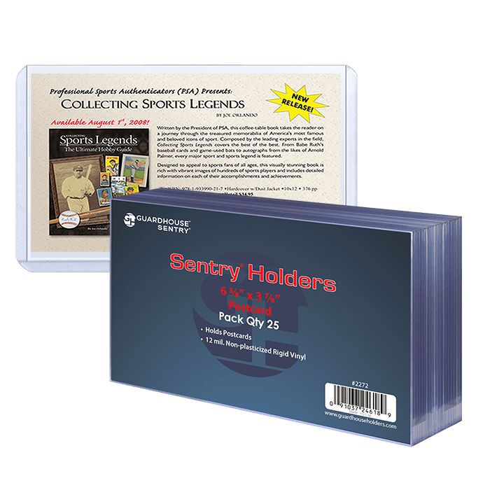 Photo and Post Card Sentry Holders - 6 3/8 x 3 7/8