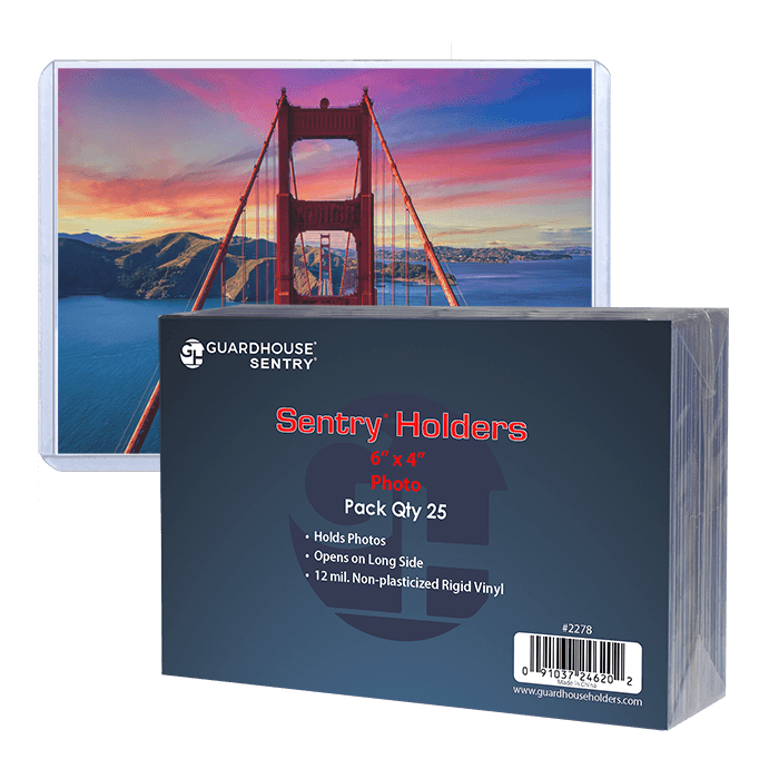 Photo, Post Card Sentry Holders - 6 x 4 (6 open)