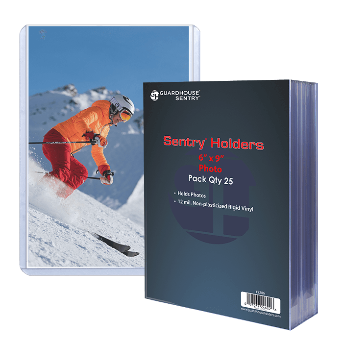 Photo, Post Card Sentry Holders - 6 x 9