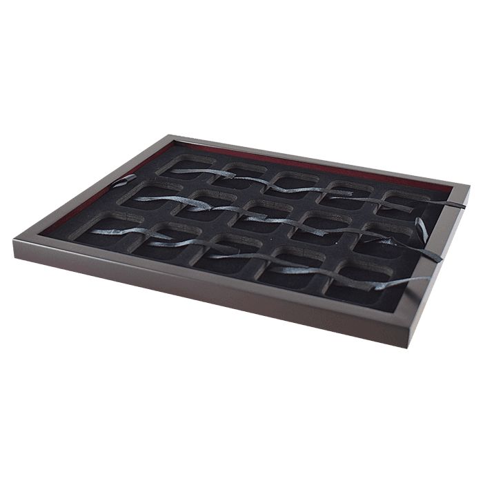 1 oz Bar Capsule Tray - Holds 15 of 1 oz Silver Bar Capsules