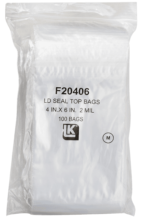 Zip Lock Bag - 4x6 (2 Mil)