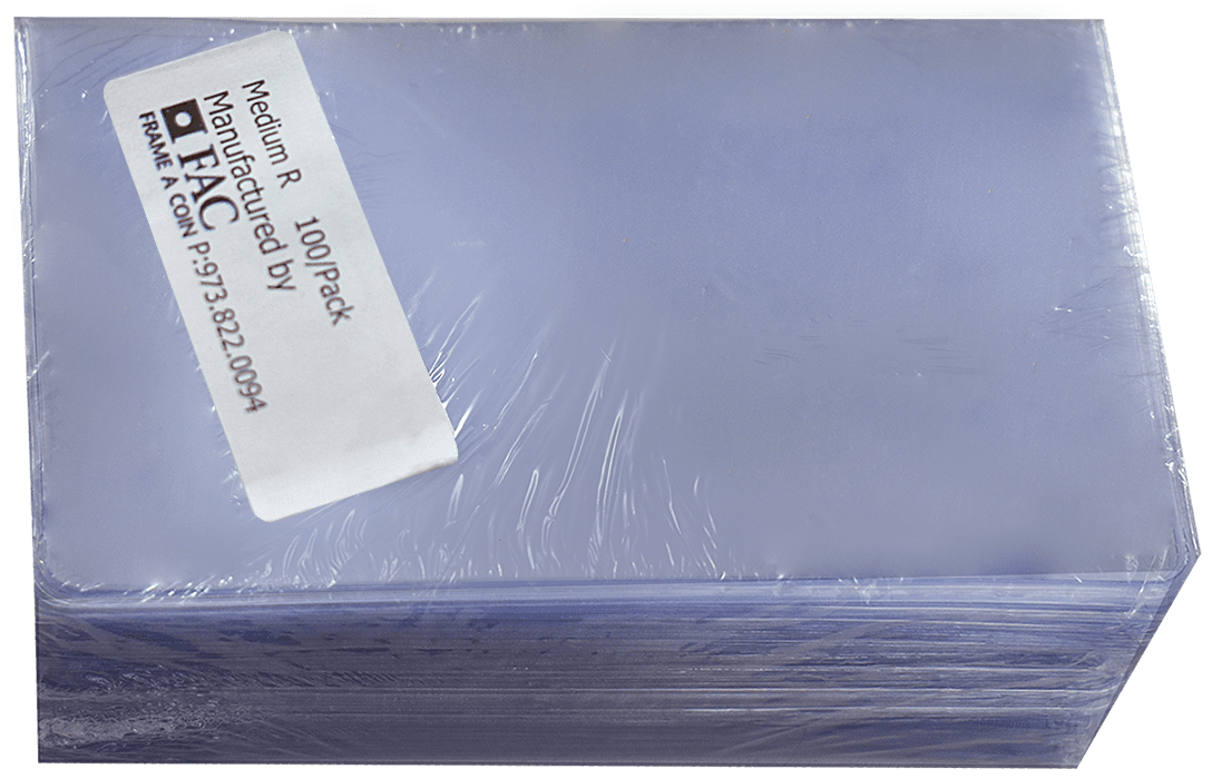 Medium R Currency Sleeve - 100 pack