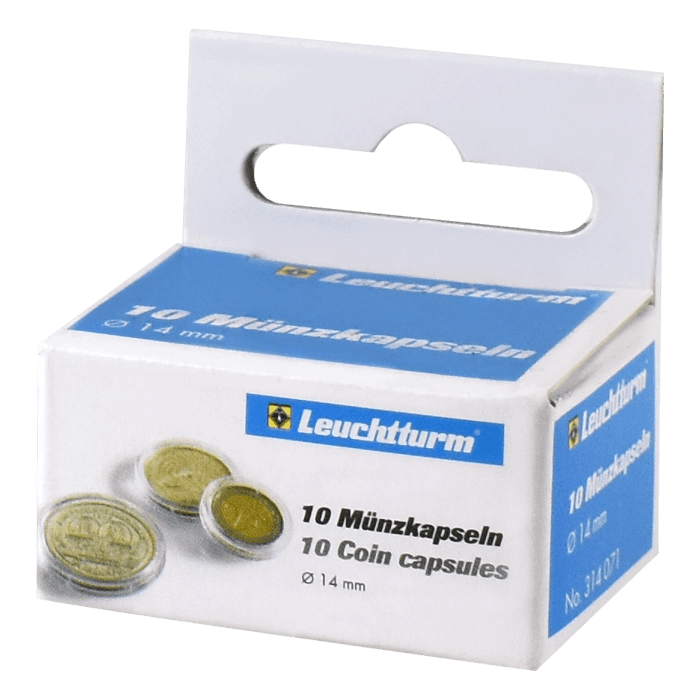 14mm - Coin Capsules (pack of 10)