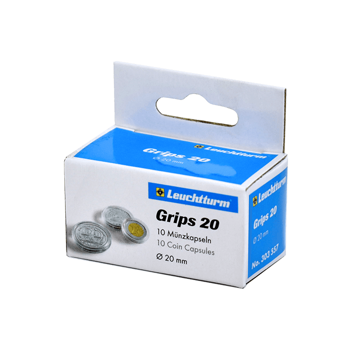 20mm - Coin Capsules (pack of 10)