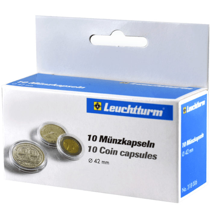 42mm - Coin Capsules (pack of 10)