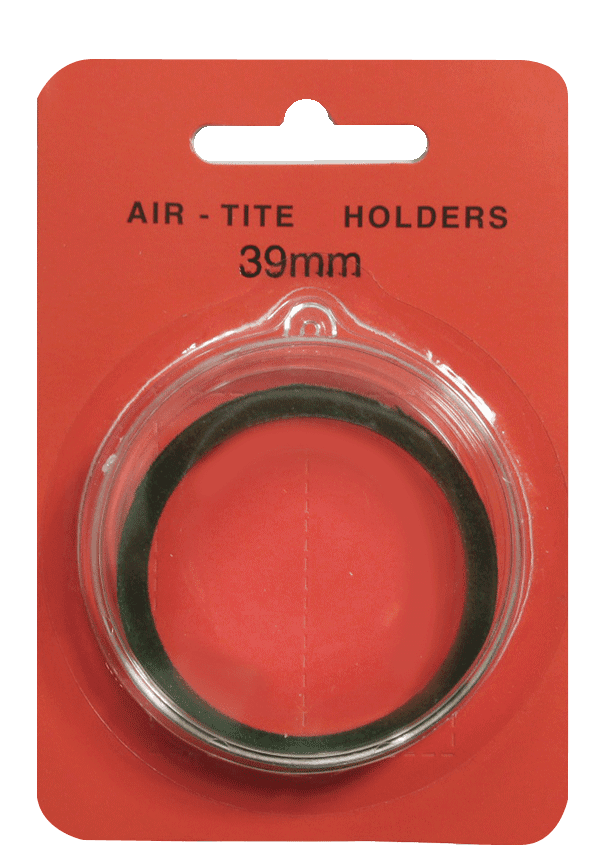 Air Tite 39mm Retail Package Holders - Holiday Ornament Green
