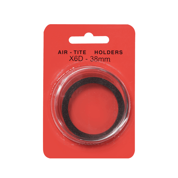 Air Tite Ring Fit High Relief 38mm Retail Package Holders - Model X6D