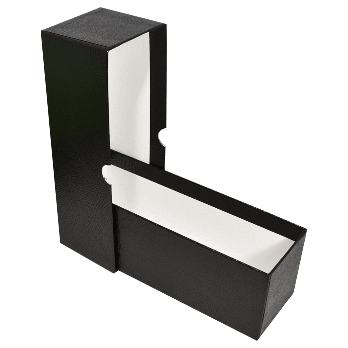 Single Row Slab or Crown Box - 8.25" - Standard Duty - Black
