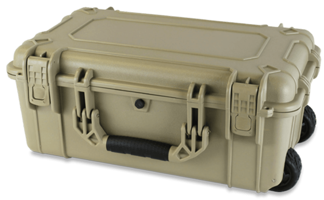 Perfect Coin Dealer Air Travel Case - Tan