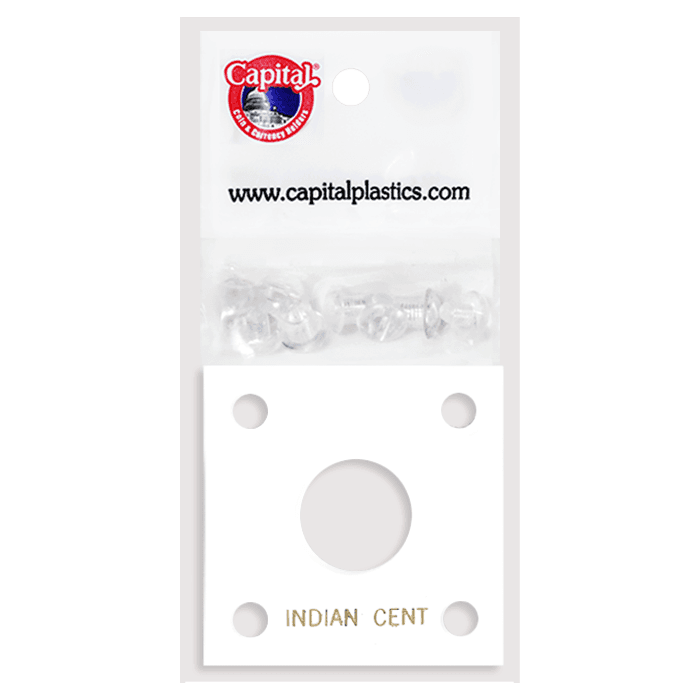 Capital Plastics 144 Coin Holder - Indian Cent