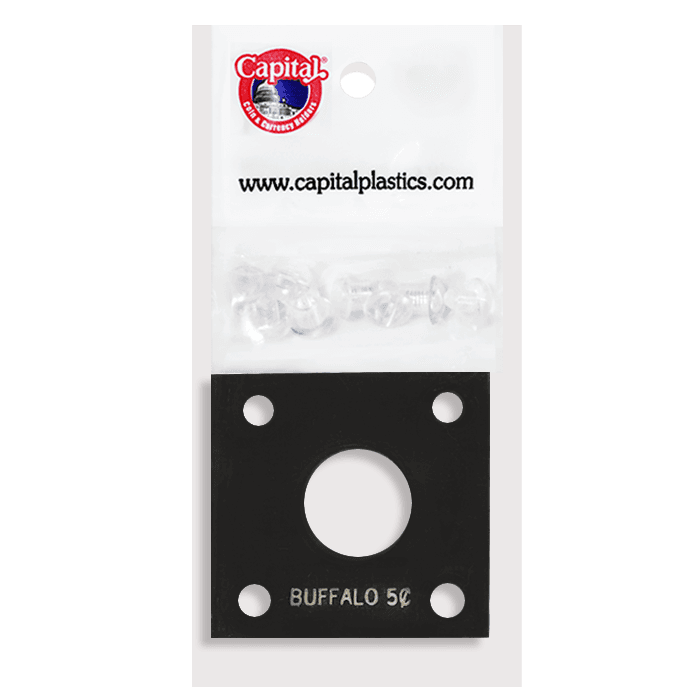 Capital Plastics 144 Coin Holder - Buffalo Nickel
