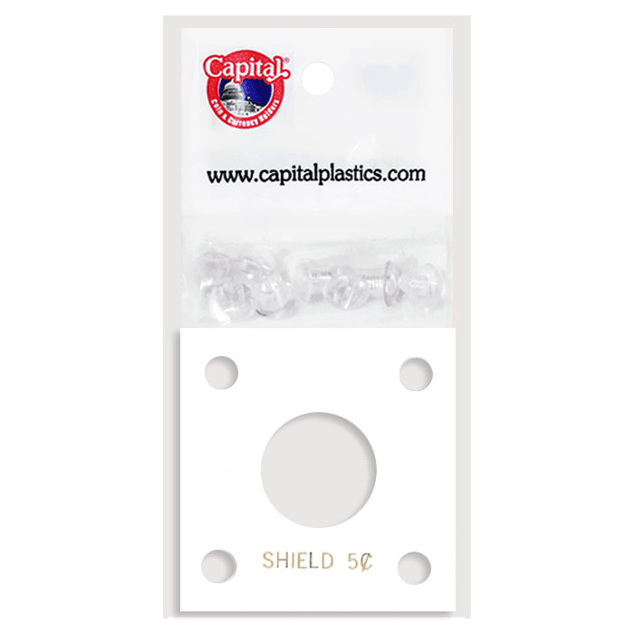 Capital Plastics 144 Coin Holder - Shield Nickel