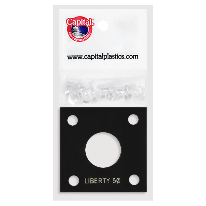 Capital Plastics 144 Coin Holder - Liberty Nickel