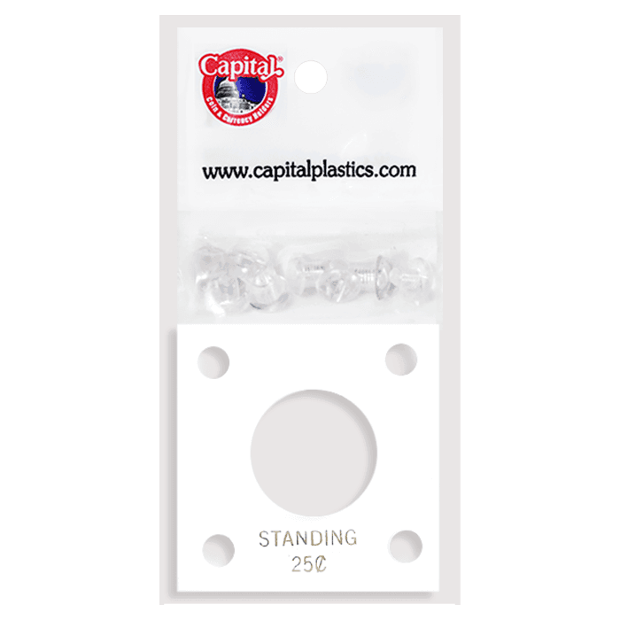 Capital Plastics 144 Coin Holder - Standing Liberty Quarter