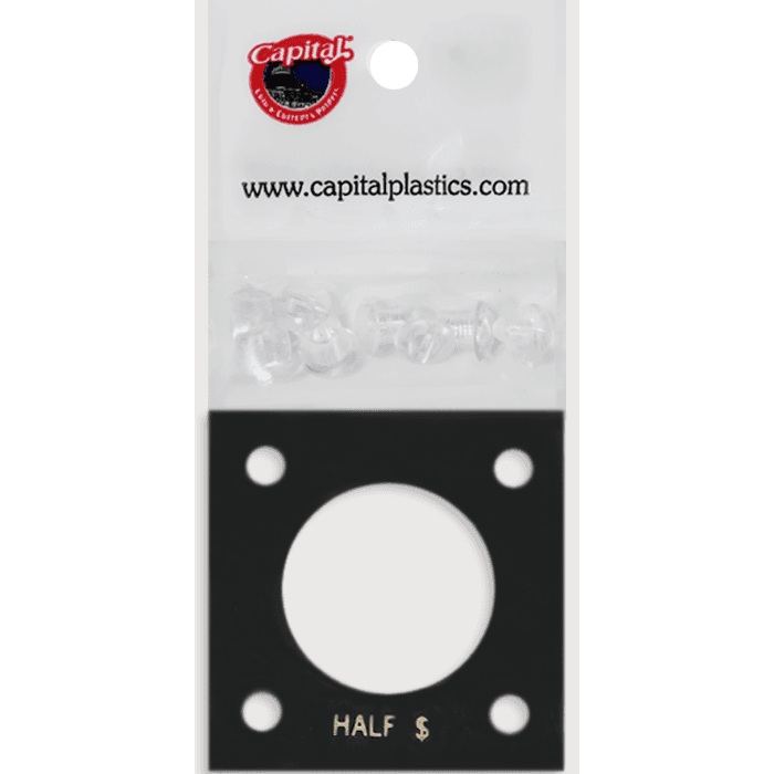 Capital Plastics 144 Coin Holder - Half Dollar