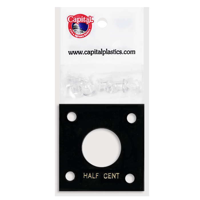 Capital Plastics 144 Coin Holder - Half Cent