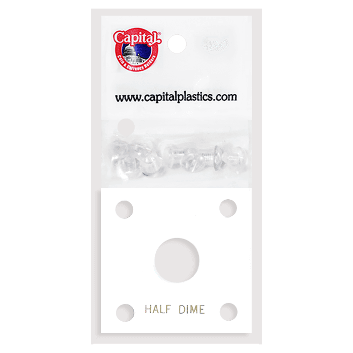 Capital Plastics 144 Coin Holder - Half Dime
