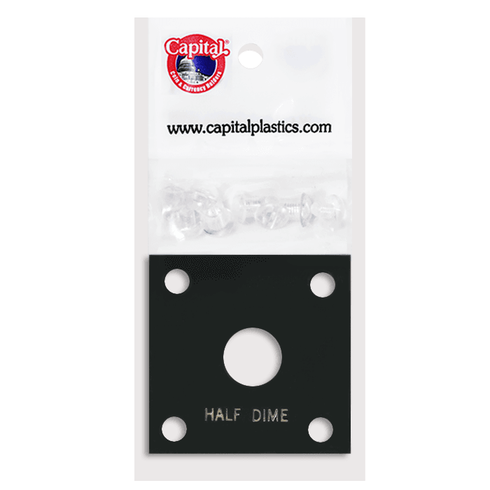 Capital Plastics 144 Coin Holder - Half Dime