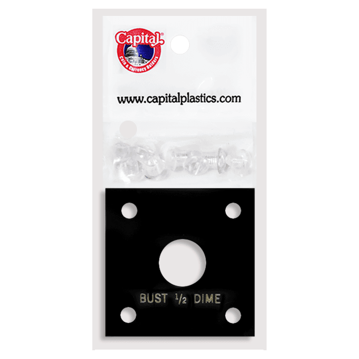 Capital Plastics 144 Coin Holder - Bust 1/2 Dime