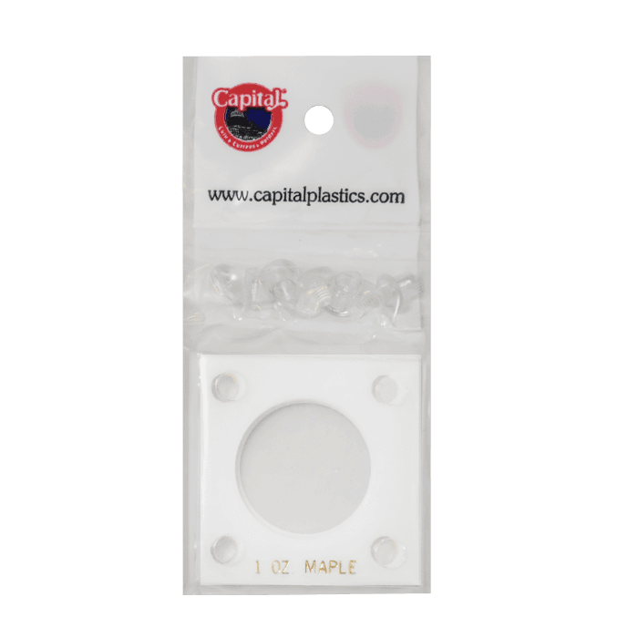 Capital Plastics 144 Coin Holder - 1 oz. Maple