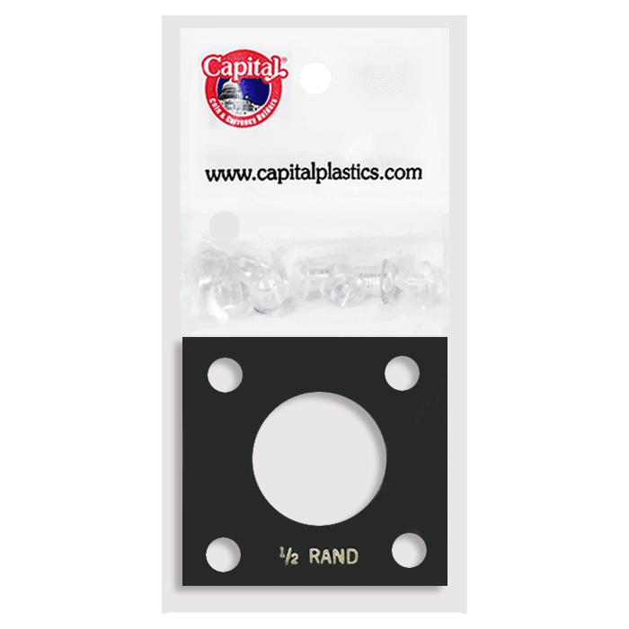 Capital Plastics 144 Coin Holder - 1/2 oz. Krug