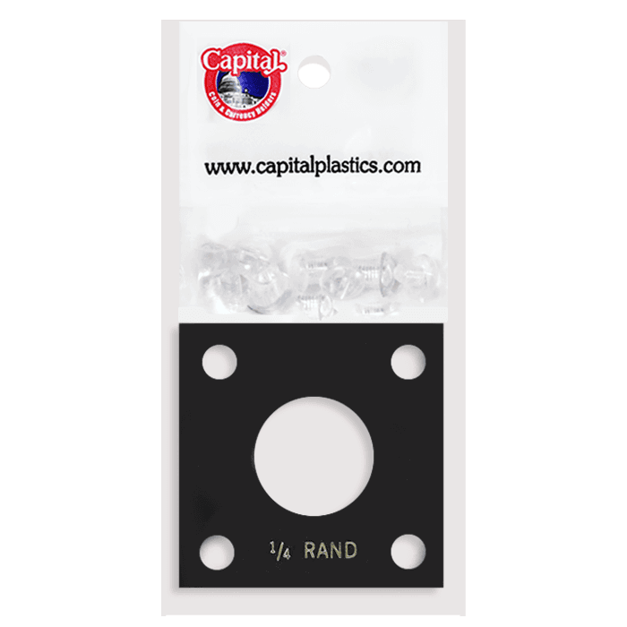 Capital Plastics 144 Coin Holder - 1/4 oz. Krug