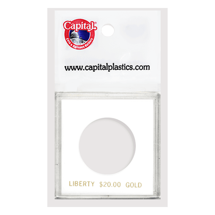 Capital Plastics Krown Coin Holder - Liberty $20 Gold