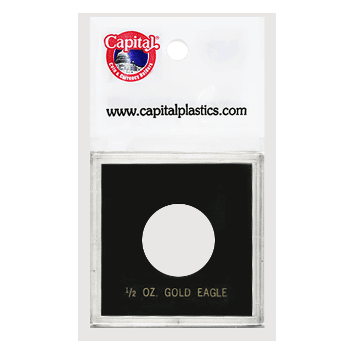Capital Plastics Krown Coin Holder - 1/2 oz. Gold Eagle