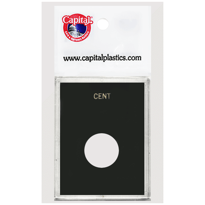 Capital Plastics Caps Coin Holder - Cent