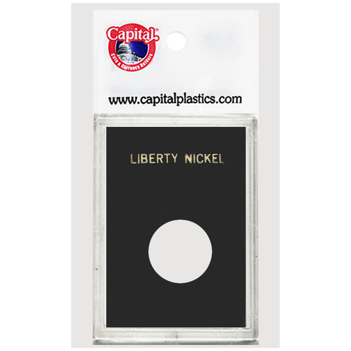 Capital Plastics Caps Coin Holder - Liberty Nickel