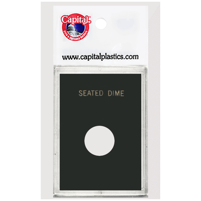 Capital Plastics Caps Coin Holder - Seated Liberty Dime