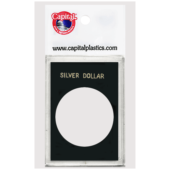 Capital Plastics Caps Coin Holder - Silver $