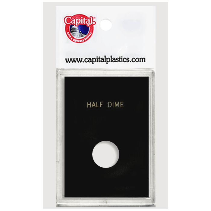 Capital Plastics Caps Coin Holder - Half Dime