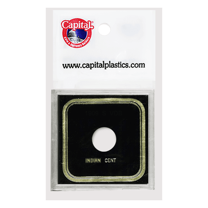 Capital Plastics VPX Coin Holder - Indian Cent