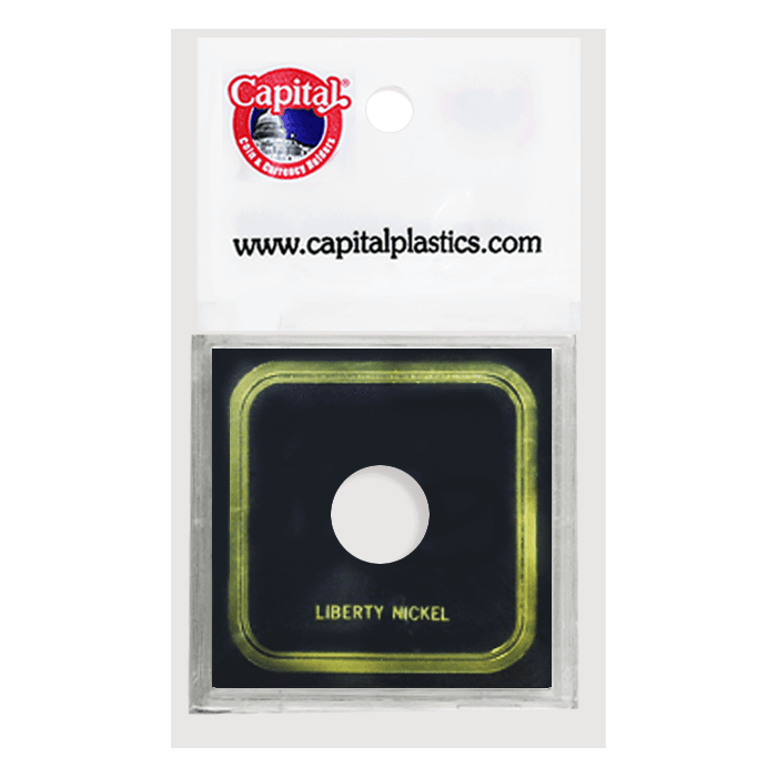 Capital Plastics VPX Coin Holder - Liberty Nickel