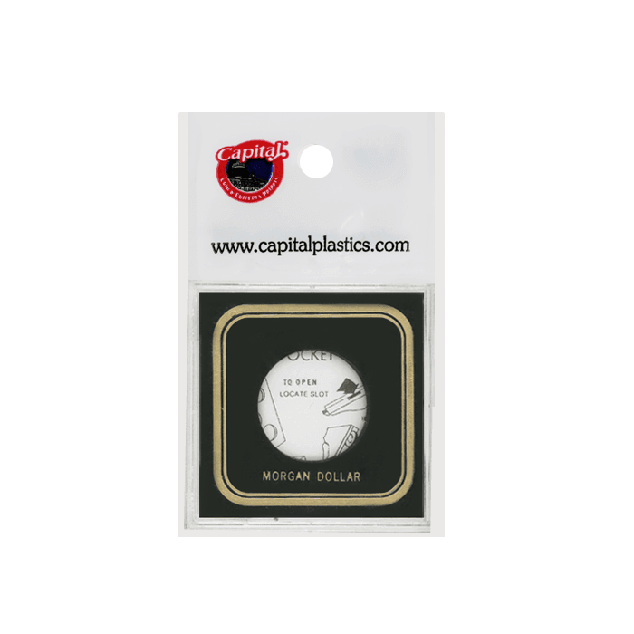 Capital Plastics VPX Coin Holder - Morgan Dollar