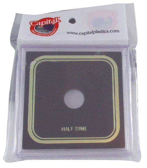 Capital Plastics VPX Coin Holder - Half Dime Odd Type