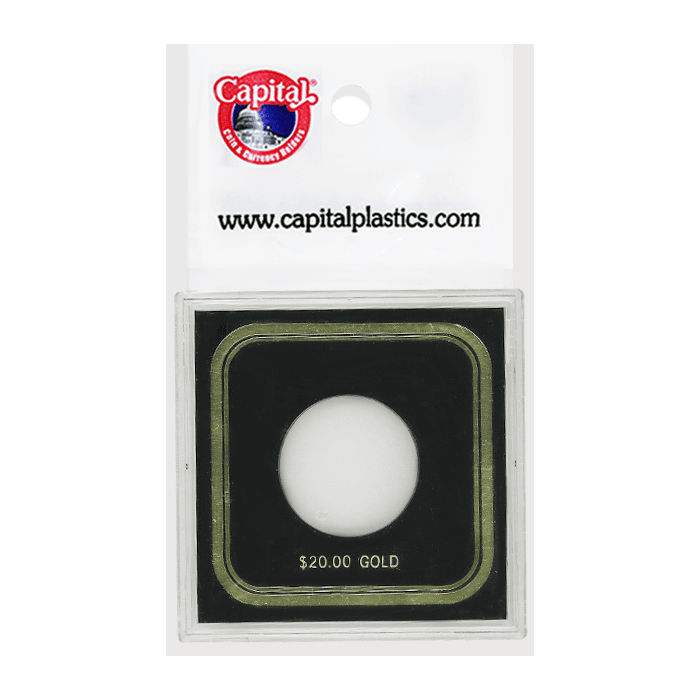 Capital Plastics VPX Coin Holder - Dollar 20 Gold
