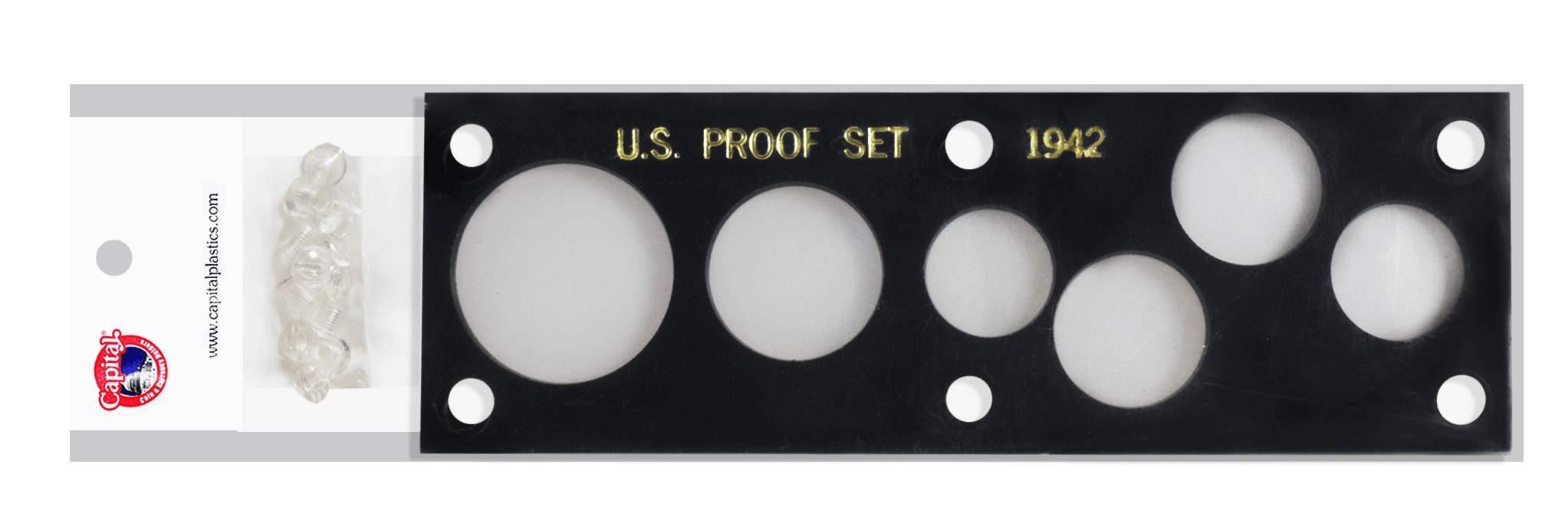 U.S. Proof Set 1942 (2 Nickel Openings)