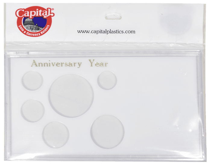 Anniversary (SE $, .50, .25, .10, .05, .01)