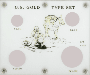 U.S. Gold Type Set (415 with illustration)