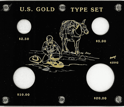 U.S. Gold Type Set (415 with illustration)