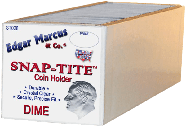 Edgar Marcus 2x2 Snap-Tite Dime - 25 per box - alternate view 1