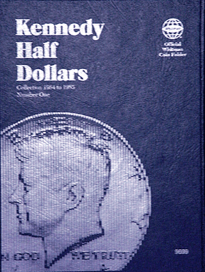 Kennedy Half Dollar No. 1 Folder, 1964-1985