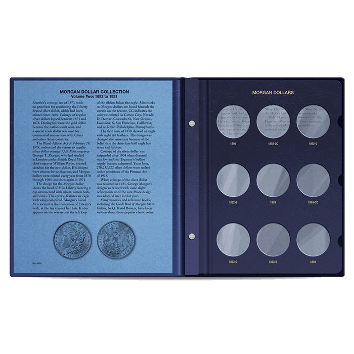 Morgan Dollar Album Vol 2 1892-1921 - alternate view 1