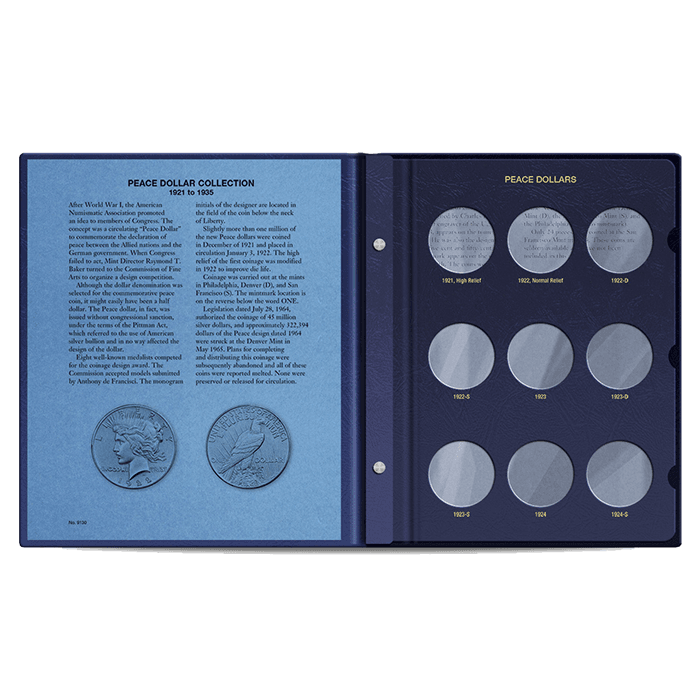 Peace Dollar Album 1921-1935 - alternate view 1
