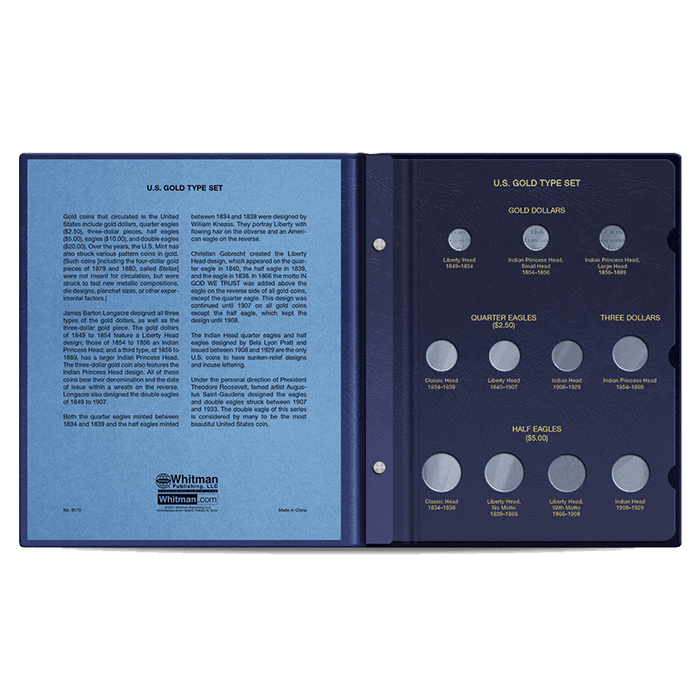U.S. Gold Type Set Album - alternate view 1