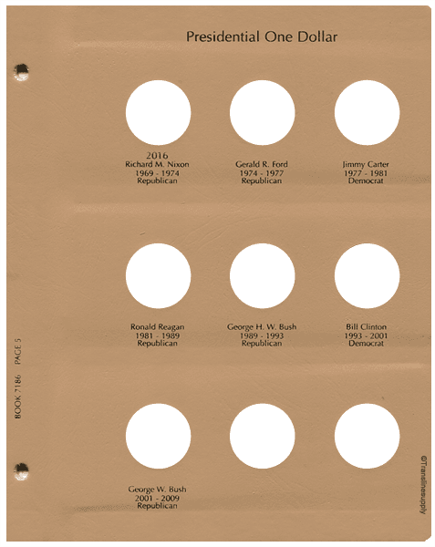 Presidential Dollars 2007-2015 Date Set - alternate view 5